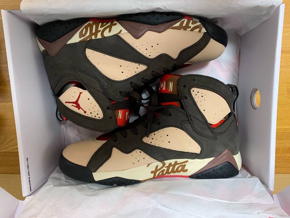 Patta × Nike Air Jordan 7 OG "Brown"