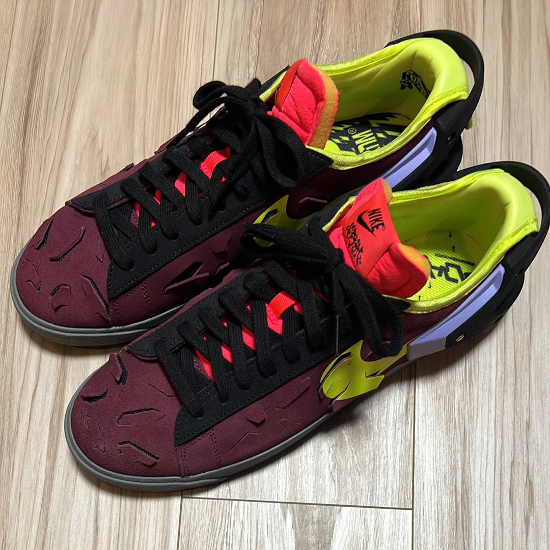 ACRONYM × Nike Blazer Low "Night Maroon"