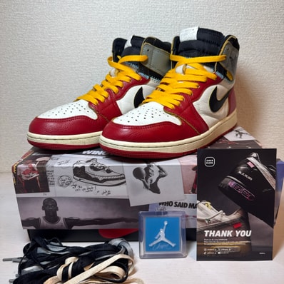 UNION × Nike Air Jordan 1 Retro High OG "Chicago/Shadow"