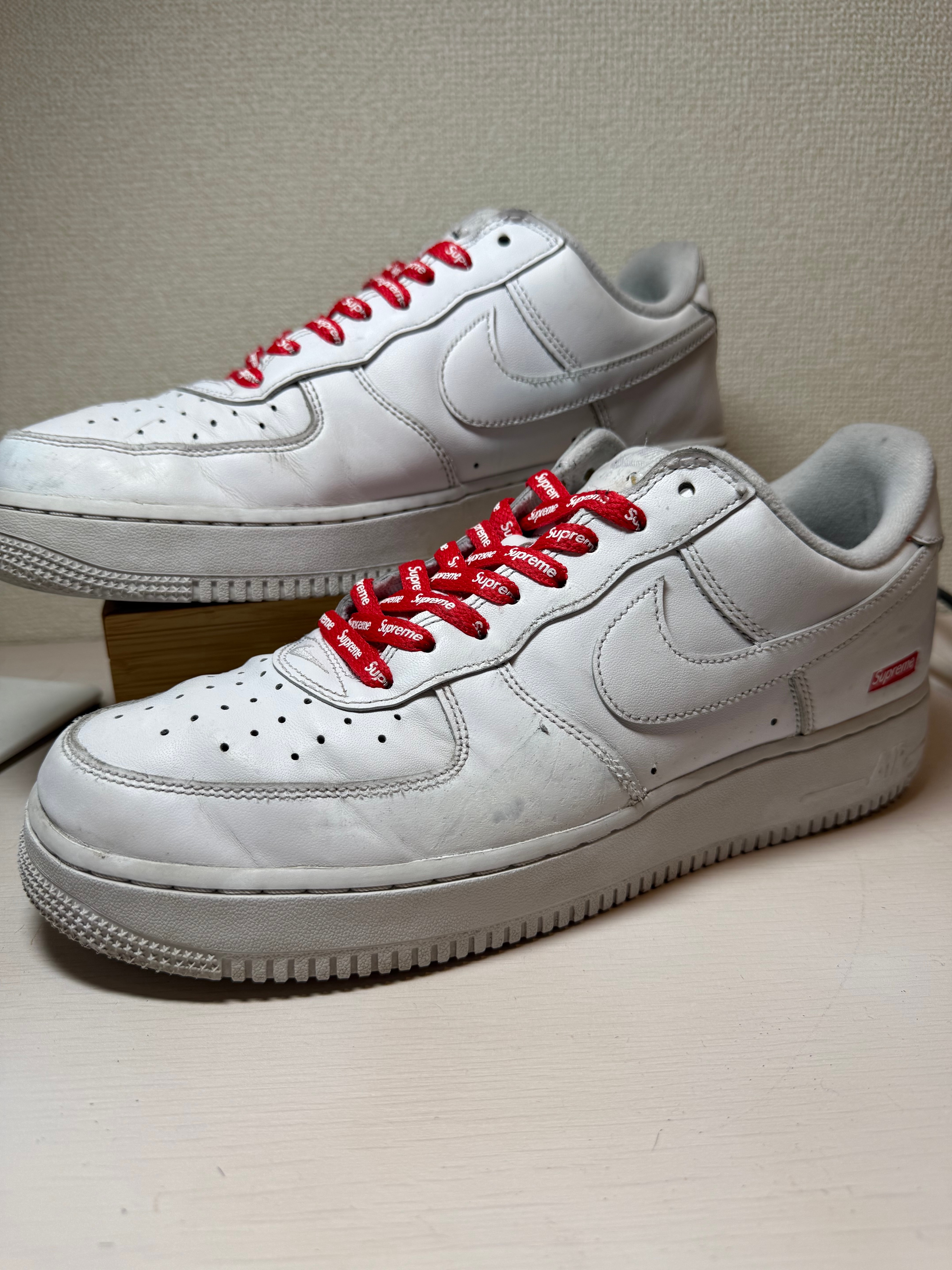 Supreme × Nike Air Force 1 Low "White"