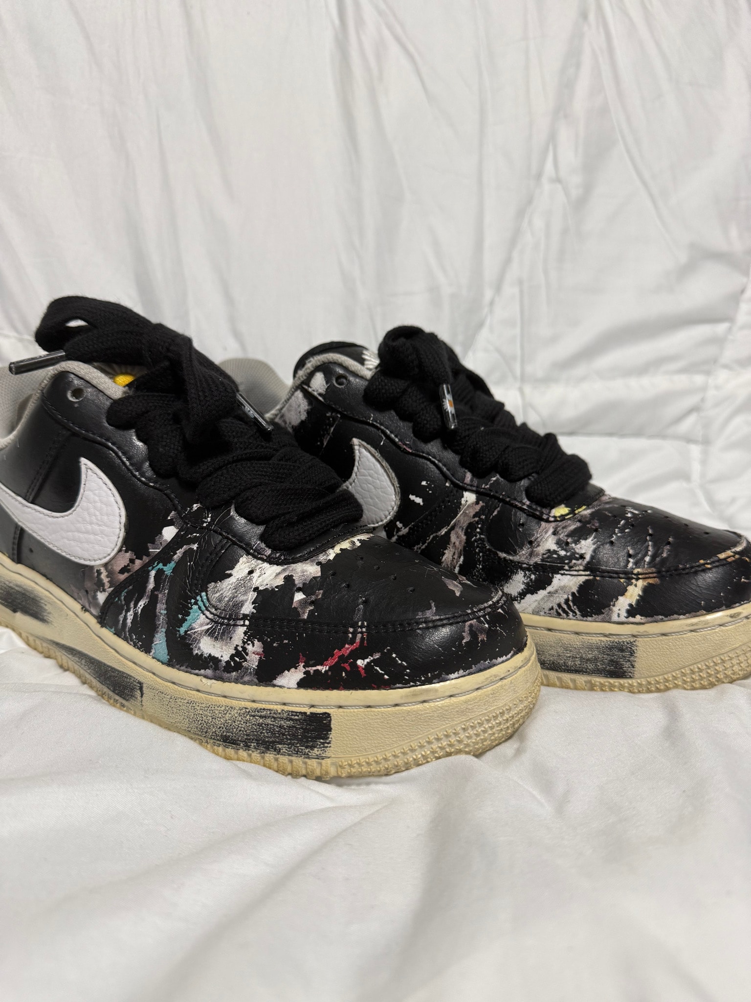 PEACEMINUSONE × Nike Air Force 1 Low Para Noise "Black" / G-DRAGON