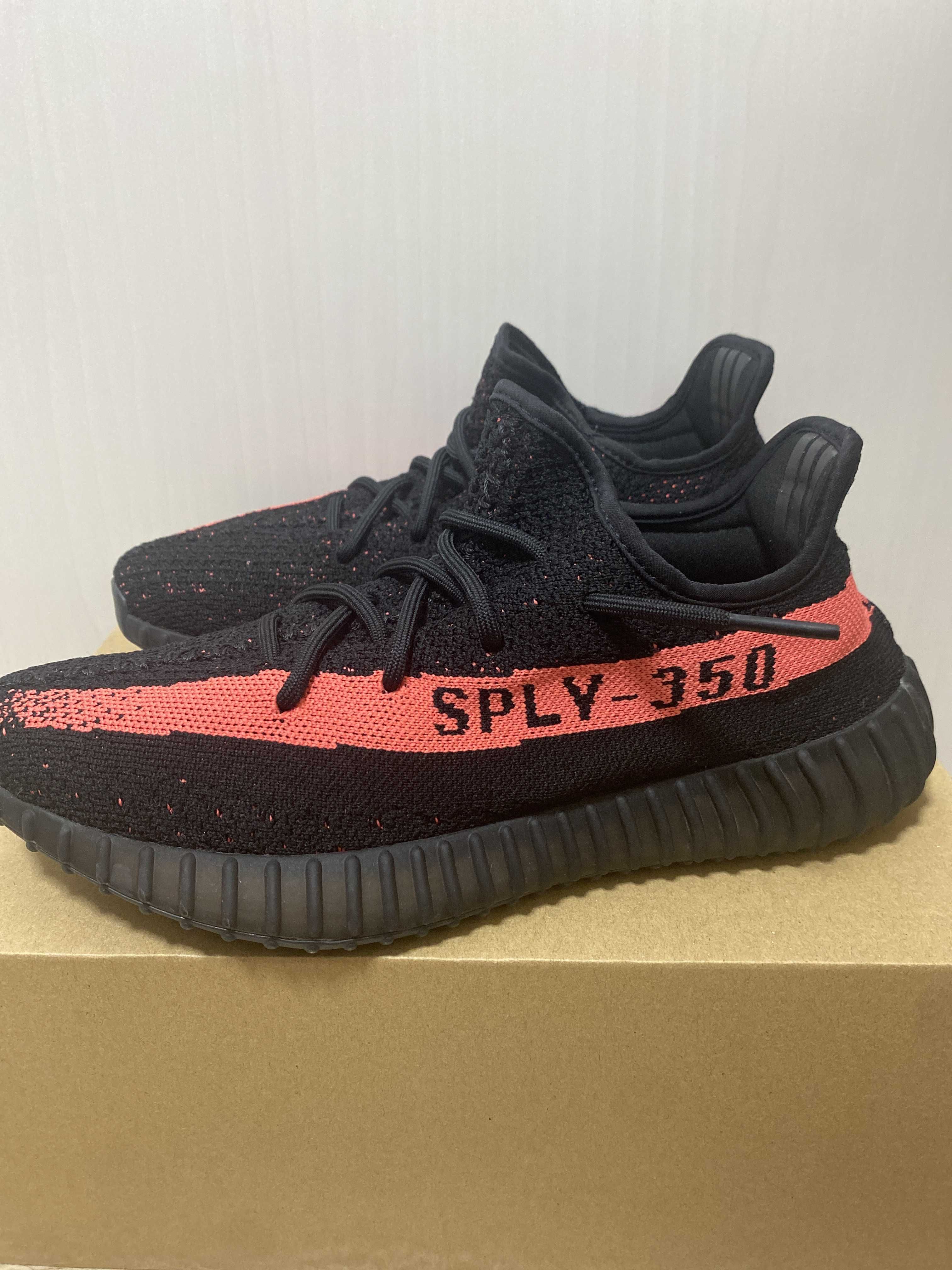 adidas YEEZY Boost 350 V2 "Core Black/Red"