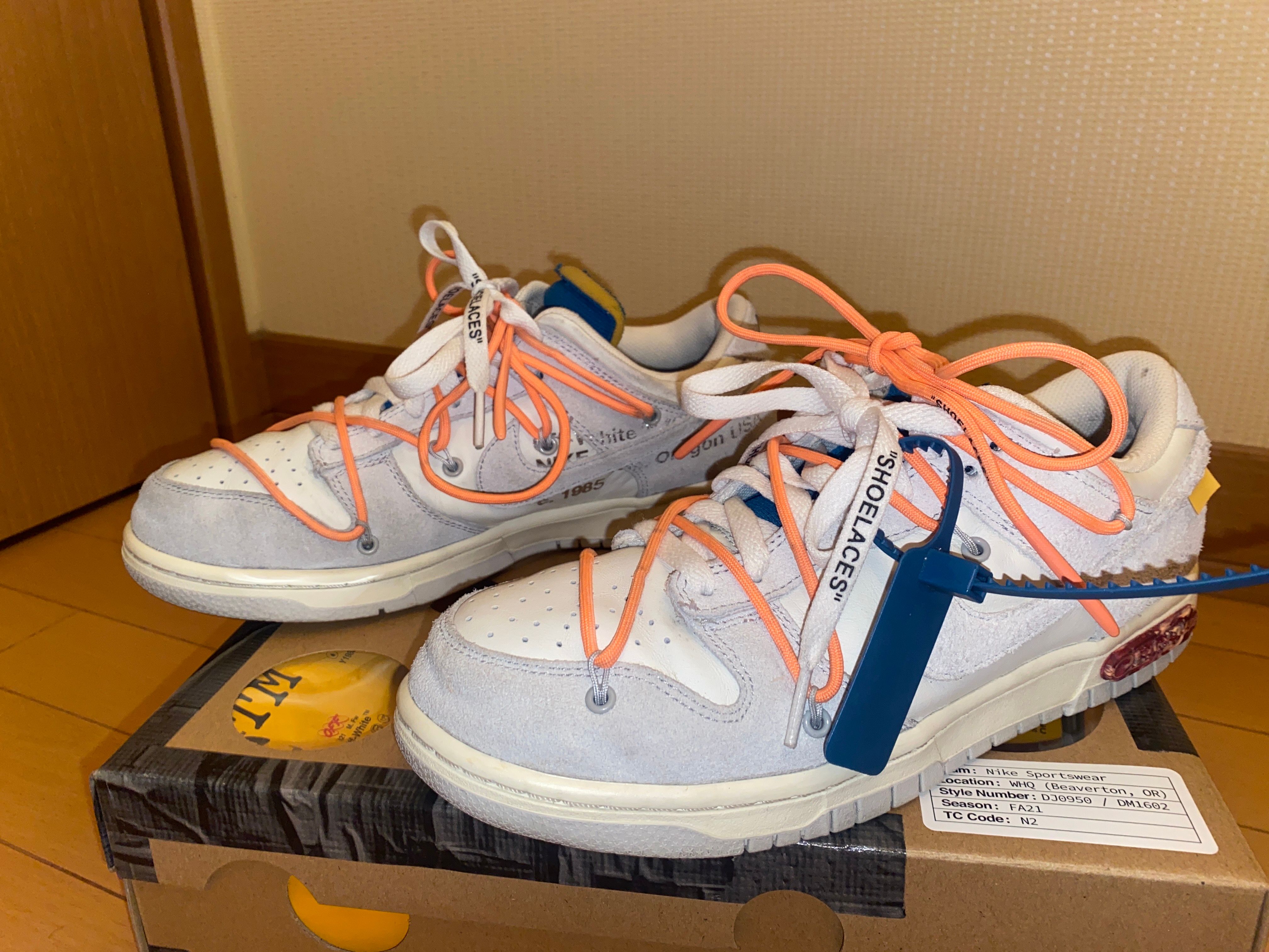 Off-White × Nike Dunk Low 1 of 50 "Lot.19"