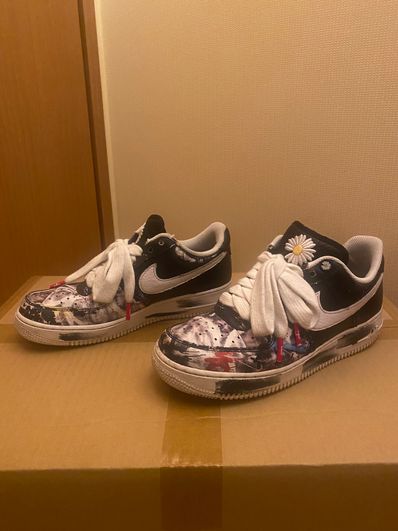 PEACEMINUSONE × Nike Air Force 1 Low Para Noise "Black" / G-DRAGON