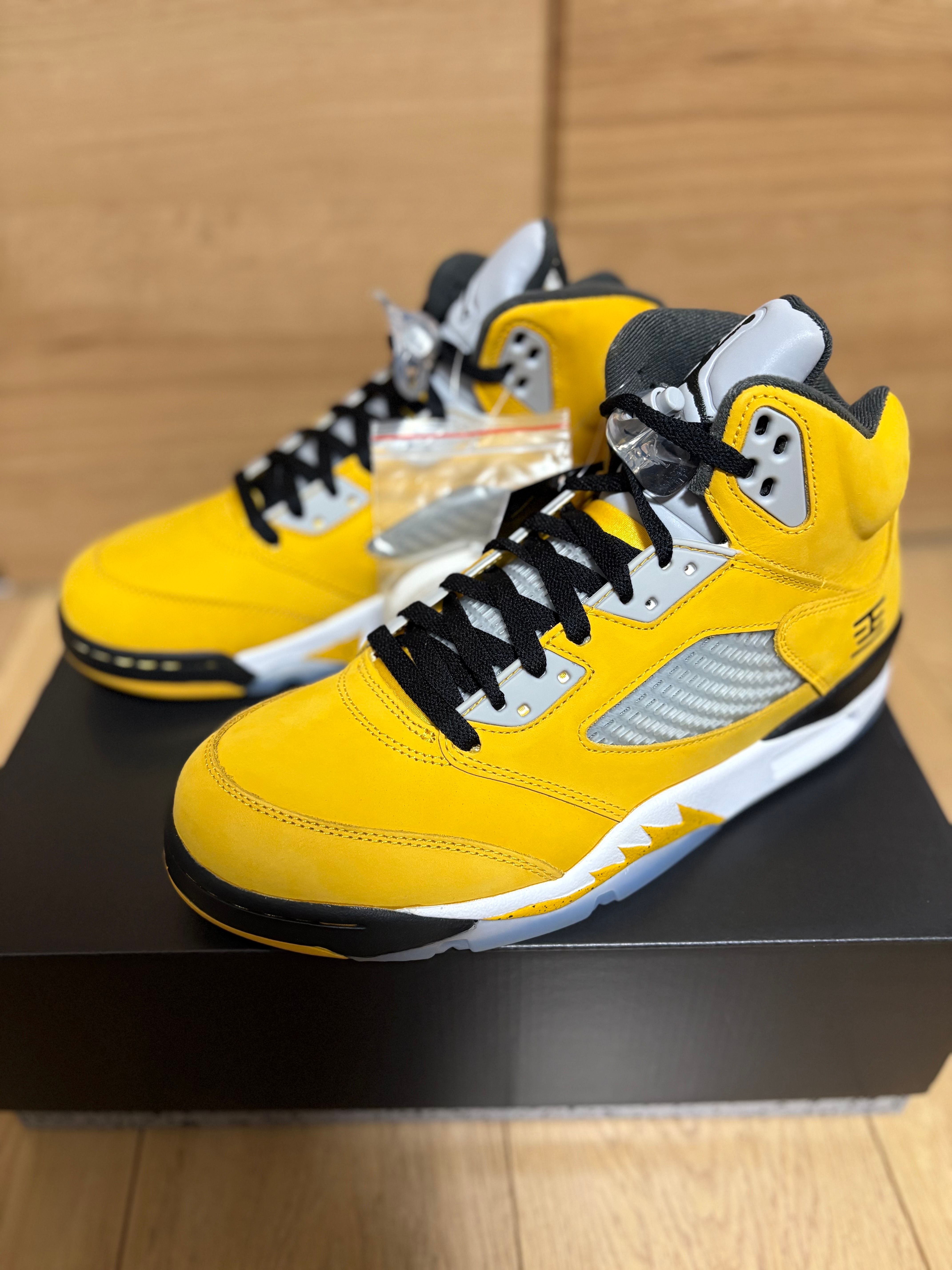 中古❗Jordan エアジョーダン 5 ステルス ホワイト/ブルー 26cm