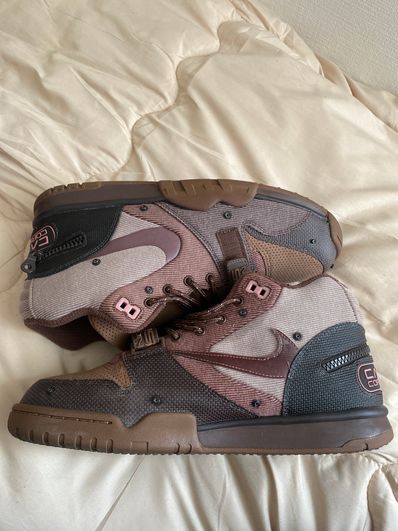 Travis Scott x Nike Air Trainer 1 SP "Archaeo Brown and Rust Pink"