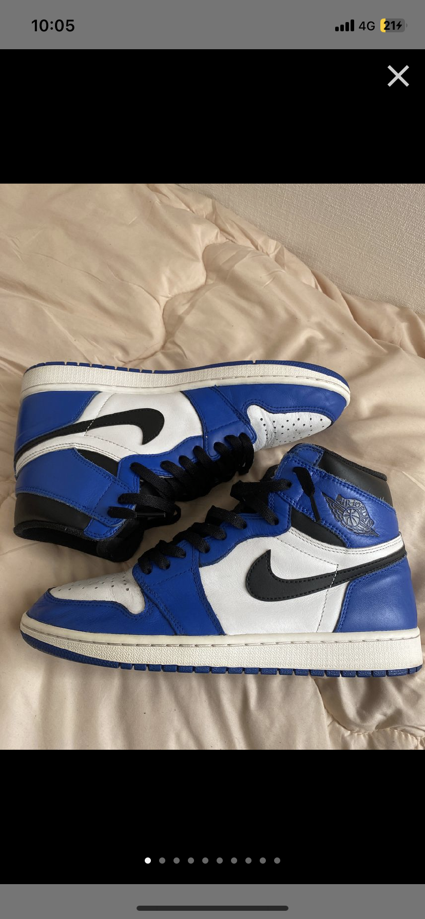 Nike Air Jordan 1 Retro High OG "Game Royal" 