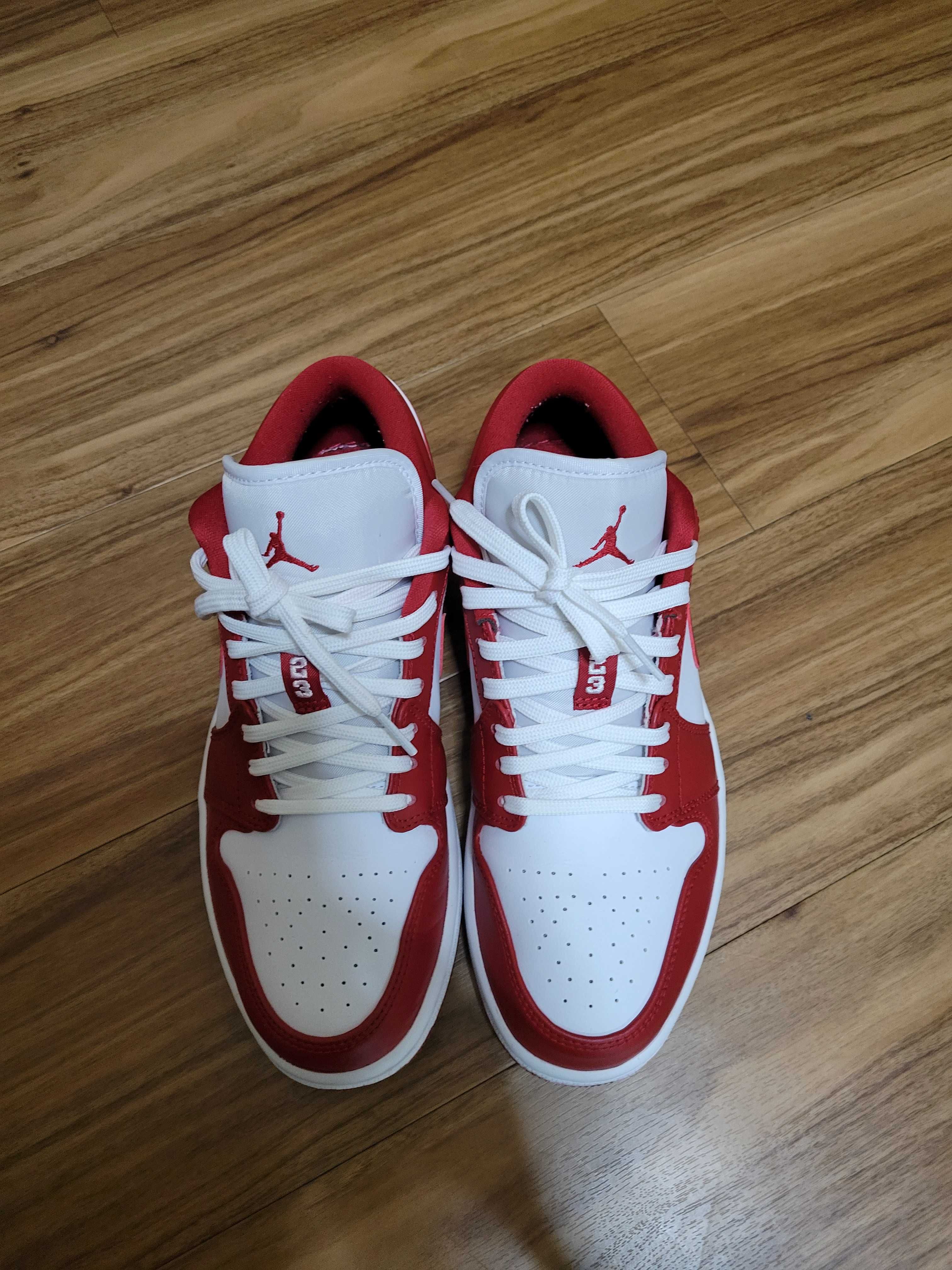 Nike Air Jordan 1 Low "Gym Red/White"
