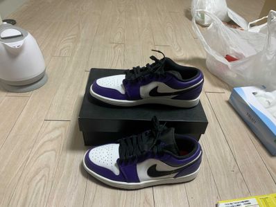 NIKE AIR JORDAN 1 LOW "COURT PURPLE"