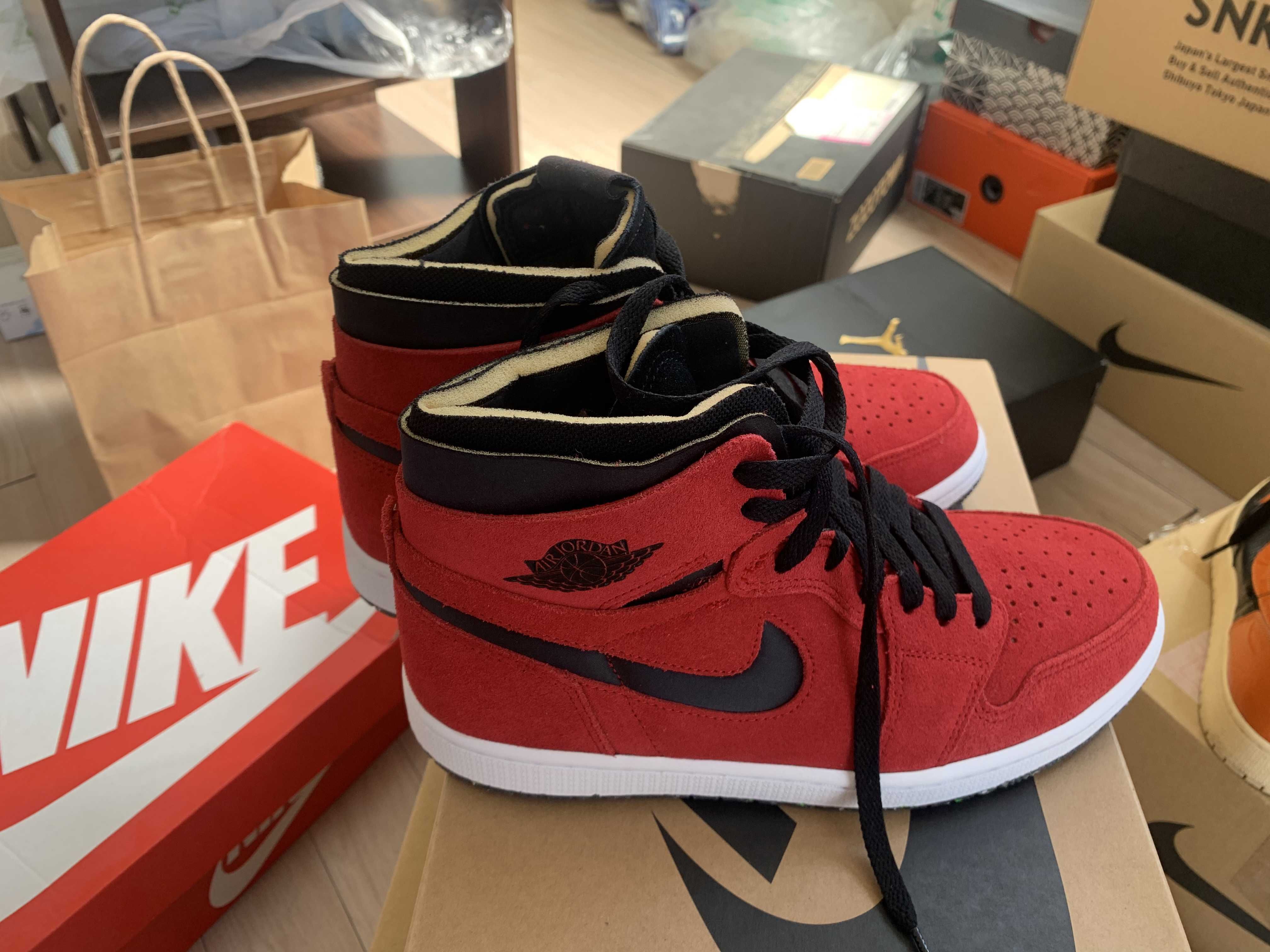 Nike Air Jordan 1 High Zoom "Red Suede"   