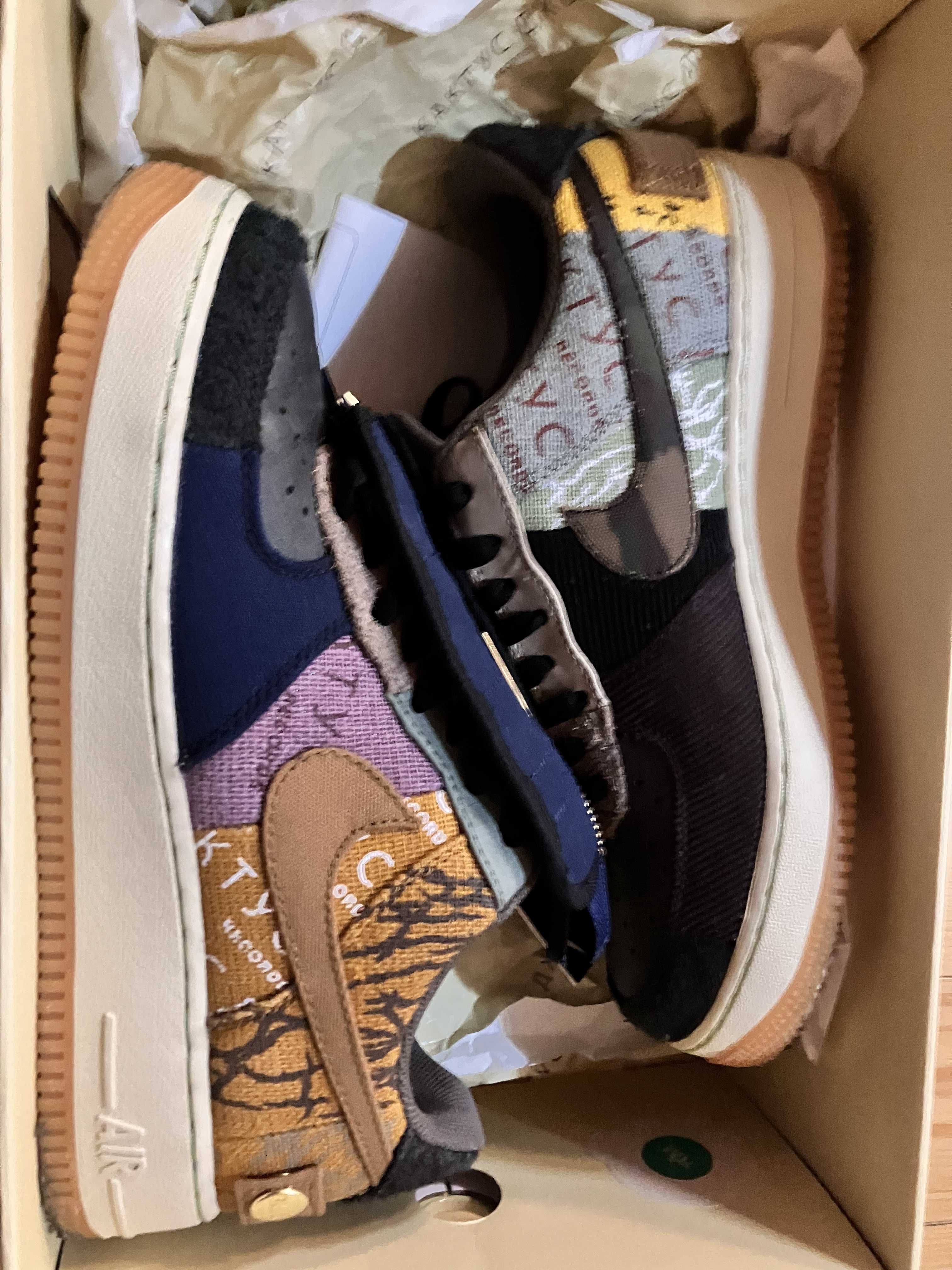 Travis Scott × Nike Air Force 1 Low Cactus Jack "Multi Color"