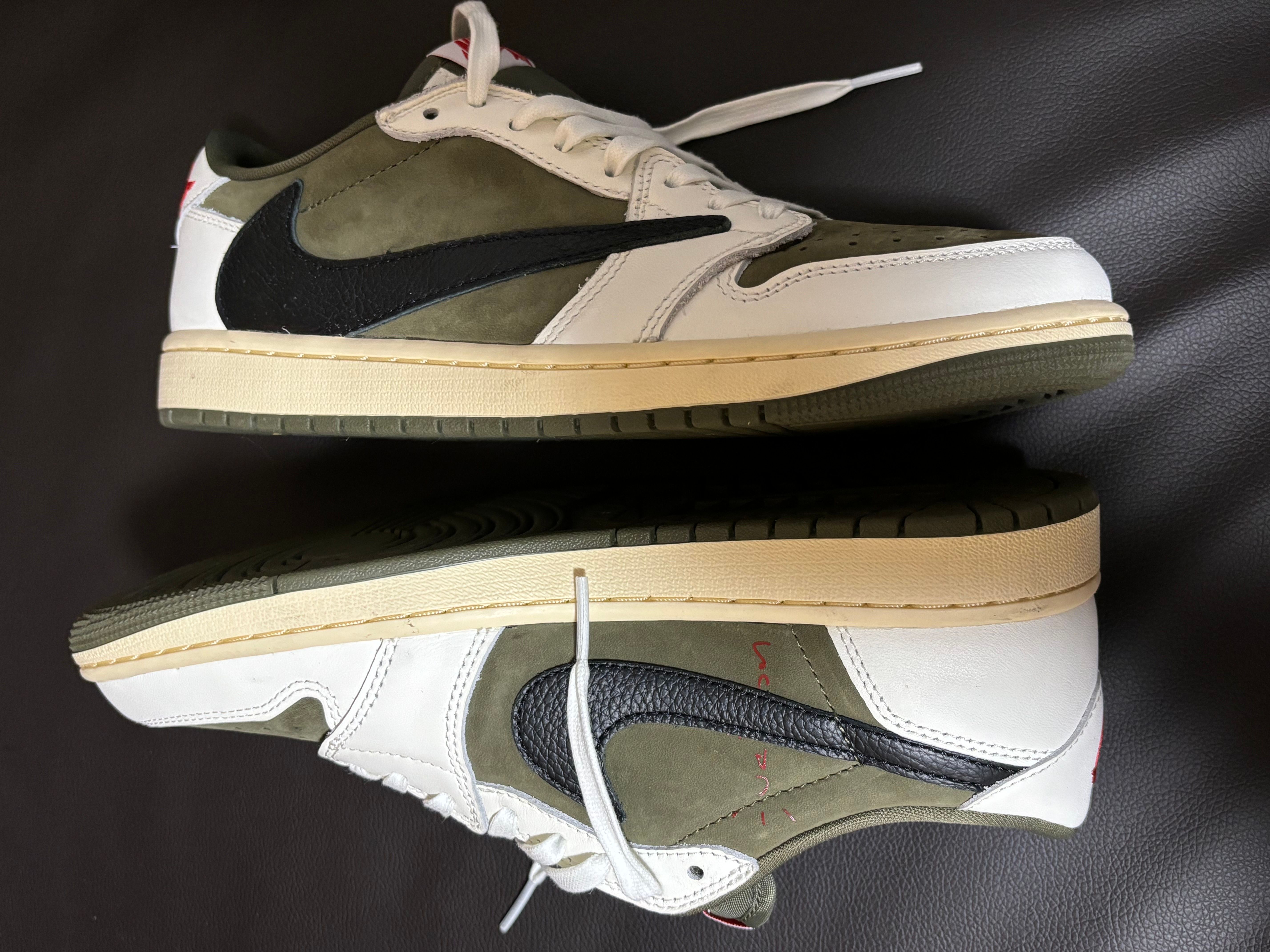 Travis Scott × Nike Air Jordan 1 Low OG SP "Reverse Olive"