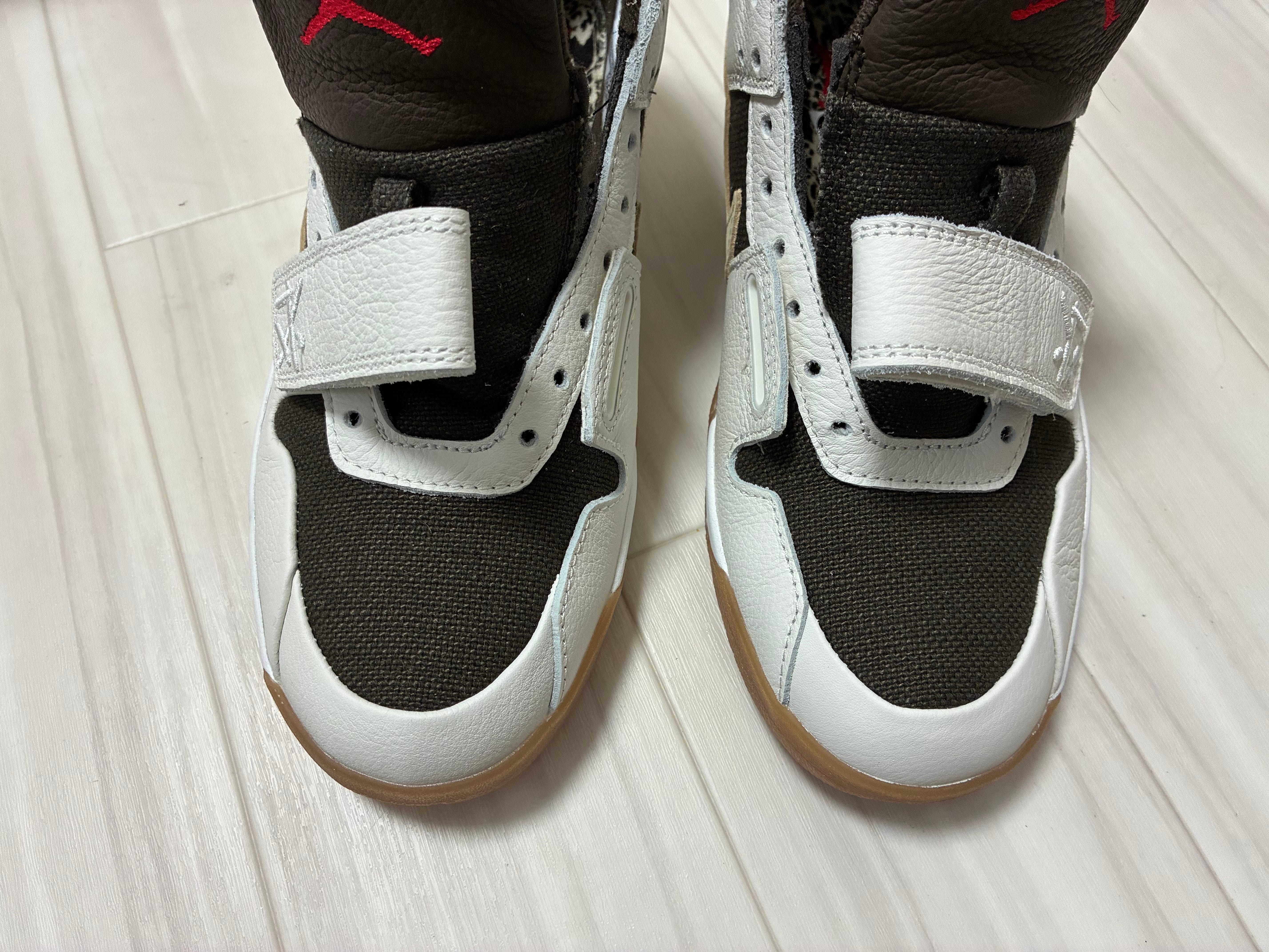 Travis Scott × Nike Jordan Jumpman Jack TR "Sail and Dark Mocha"