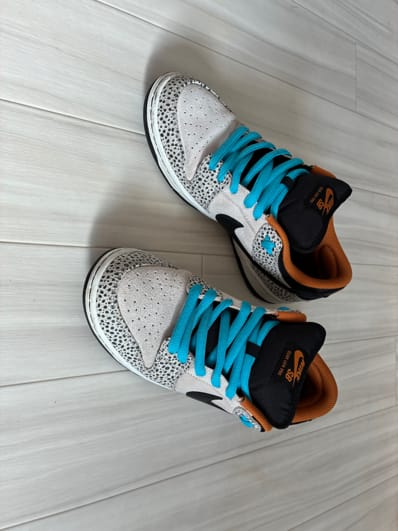 Nike SB Dunk Low Pro Electric Safari "Phantom and Black"