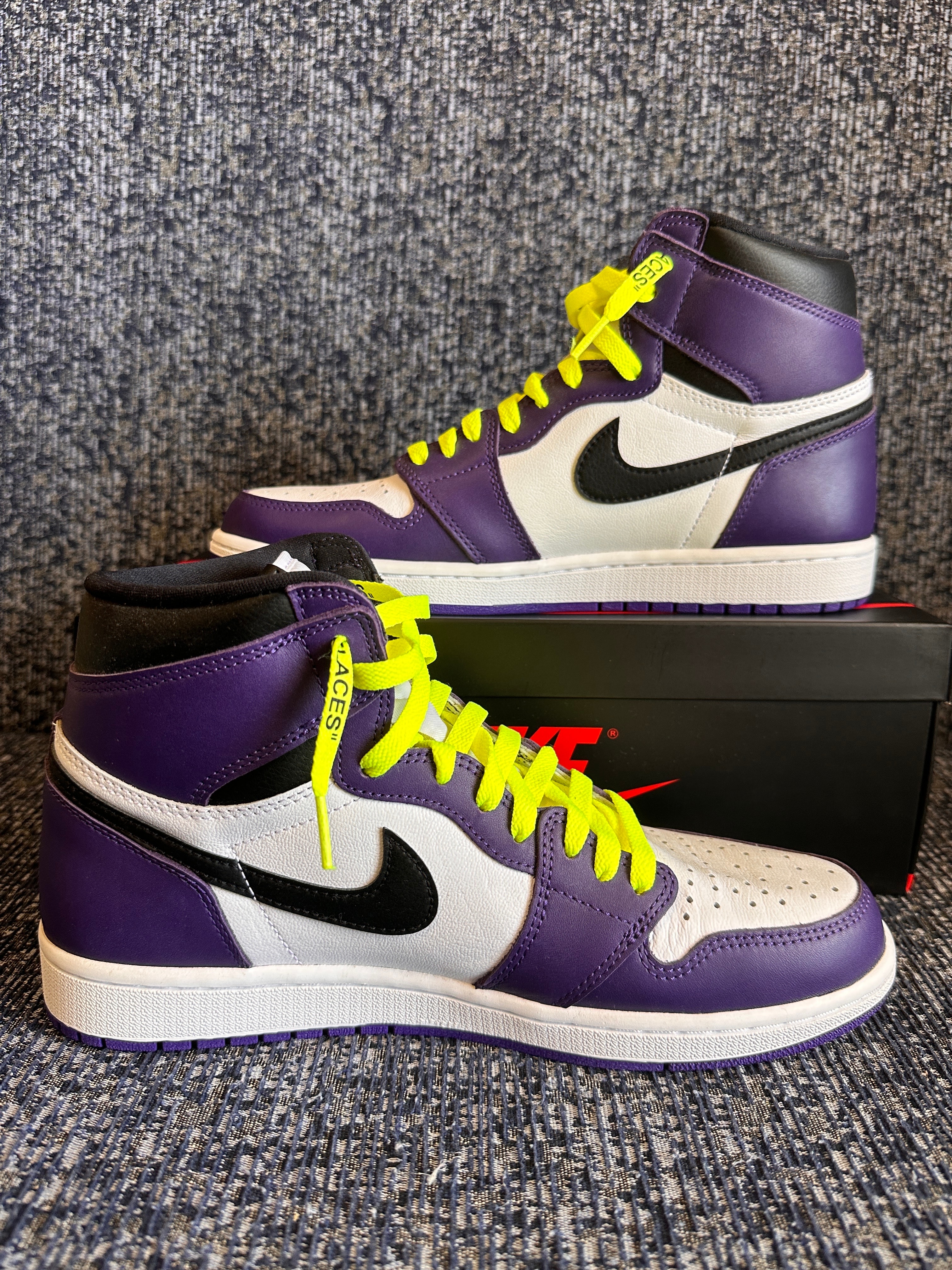 Nike Air Jordan 1 Retro High OG "Court Purple White/Black" (2020)
