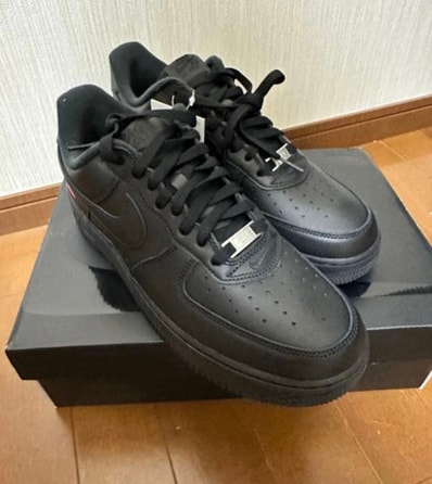 Supreme × Nike Air Force 1 Low "Black"