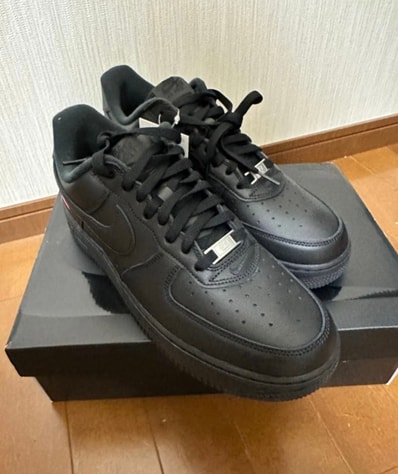 Supreme × Nike Air Force 1 Low "Black"