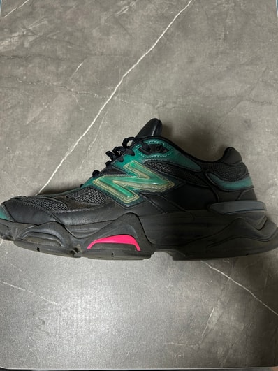 Mowalola × New Balance 9060 "Black/Green"