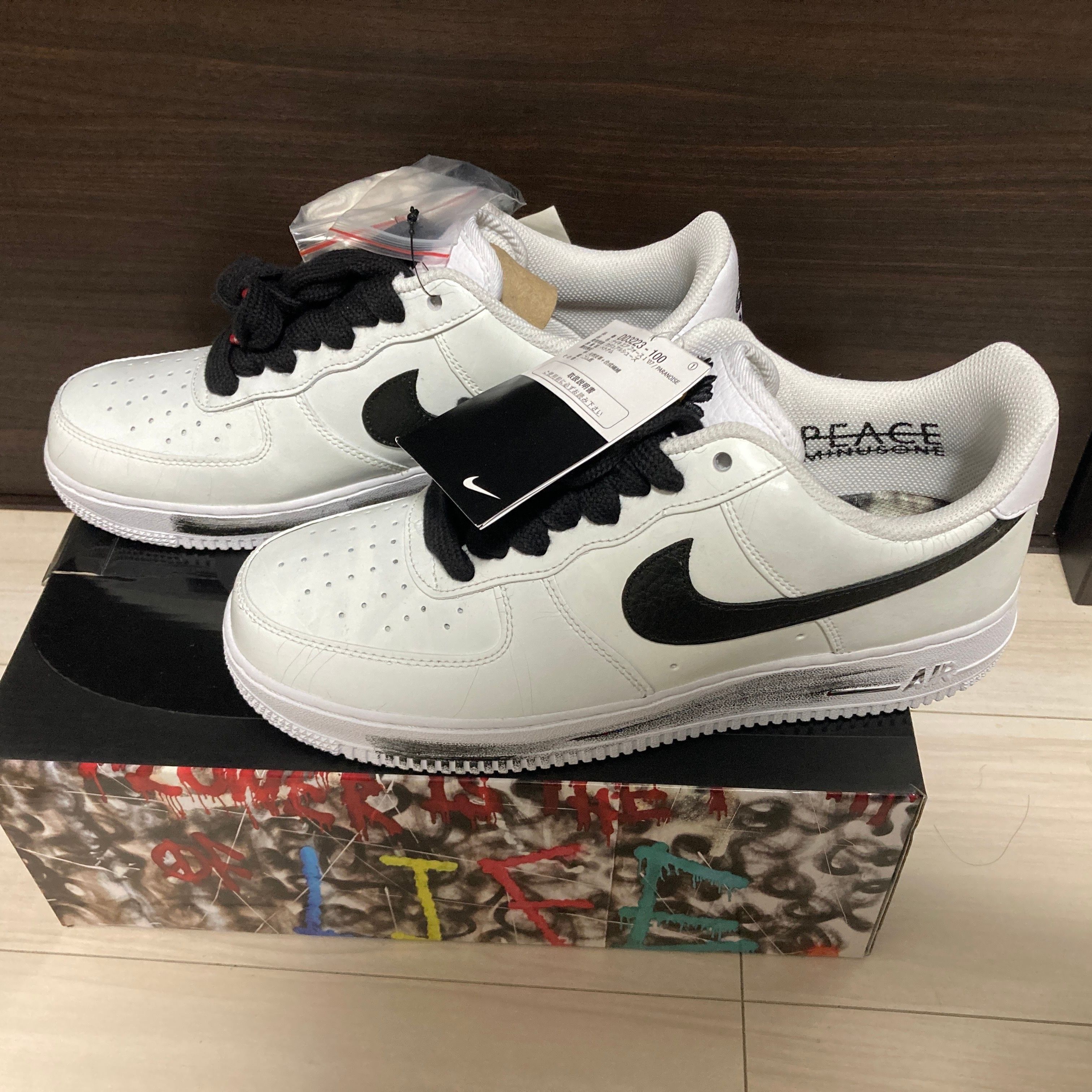 PEACEMINUSONE × Nike Air Force 1 Low "Para-noise/White/Black" / G-DRAGON