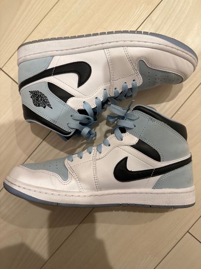 Nike Air Jordan 1 Mid "Ice Blue Nubuck"