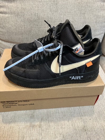 Off-White × Nike Air Force 1 Low "Black"