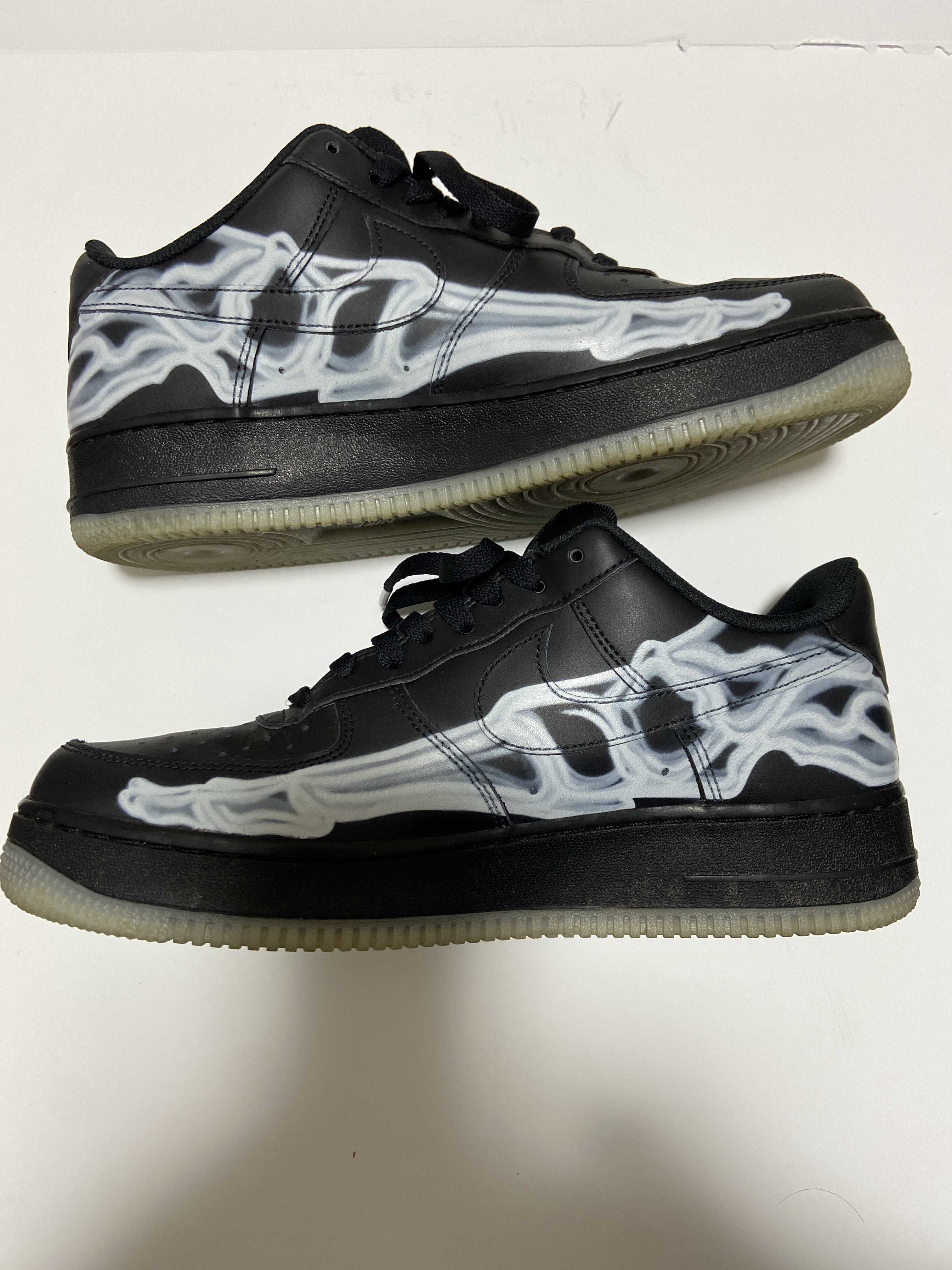 Nike Air Force 1 Low "Black Skeleton"