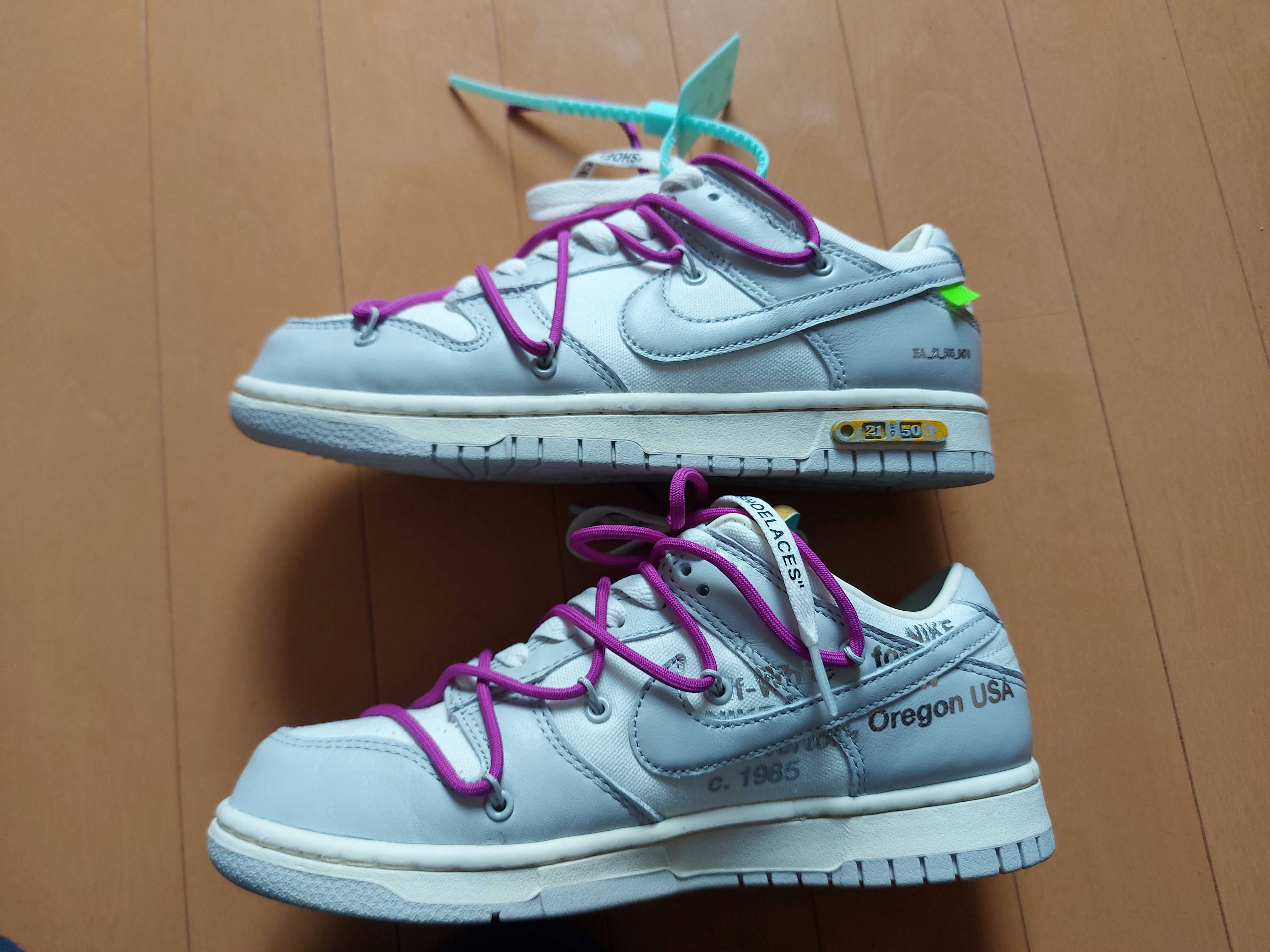 Off-White × Nike Dunk Low 1 of 50 "Lot.21"