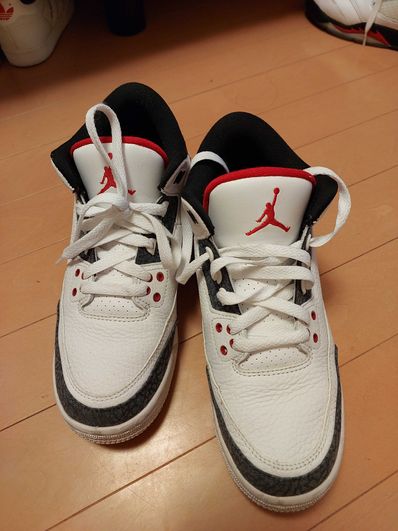 Nike GS Jordan 3 Retro SE-T JP "Fire Red Denim"