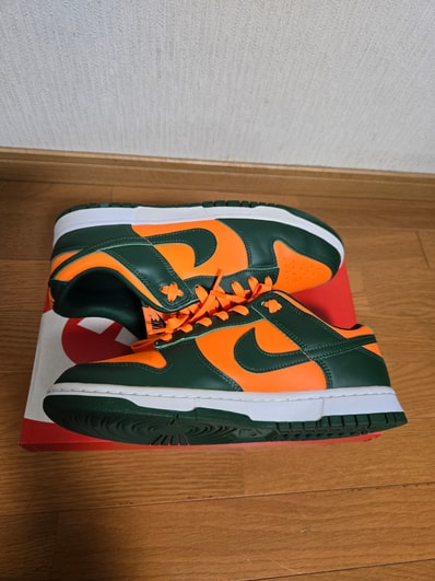 Nike Dunk Low Retro "Gorge Green and Total Orange"