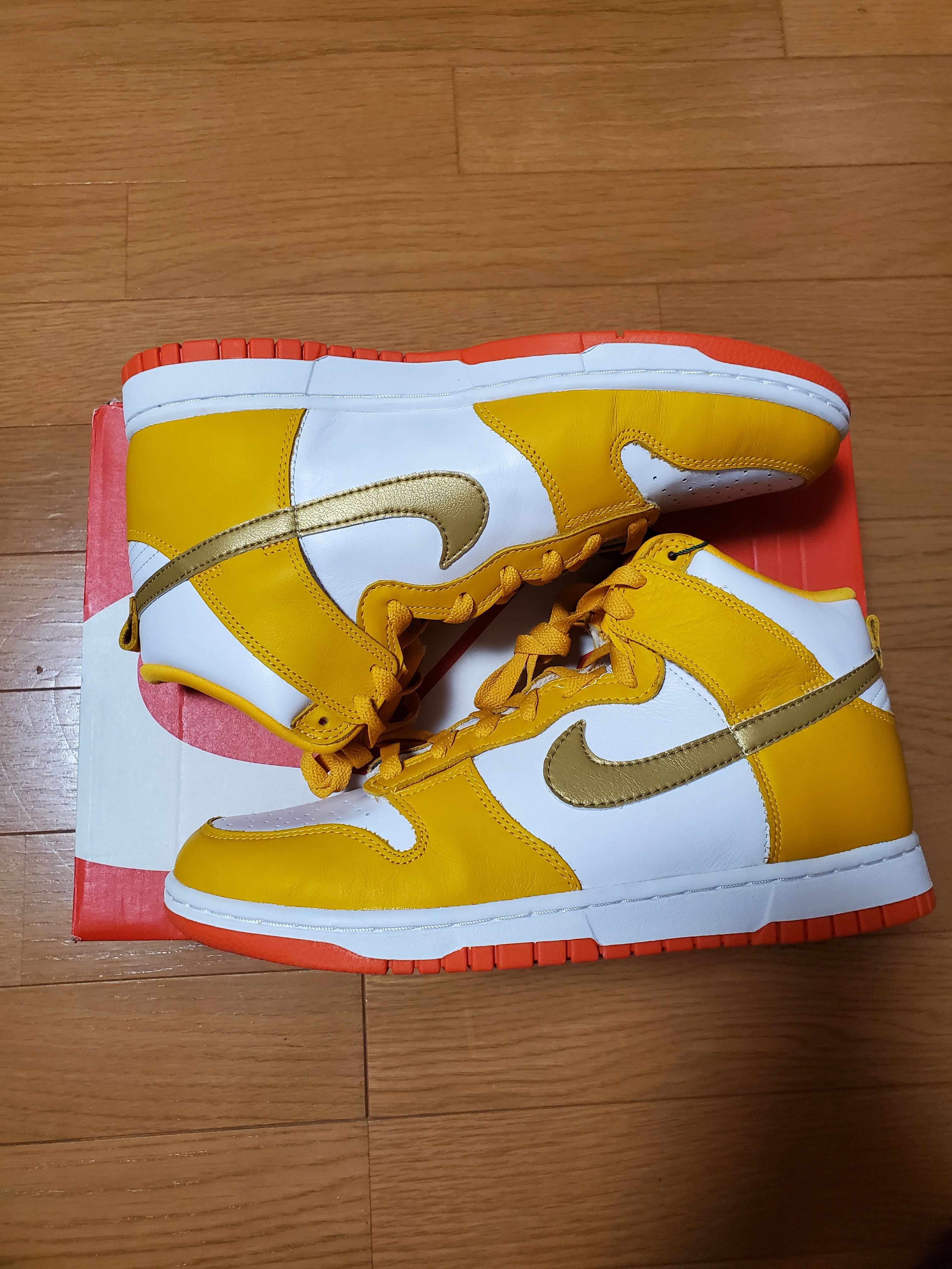 Nike Women's Dunk High "Gold Orange"