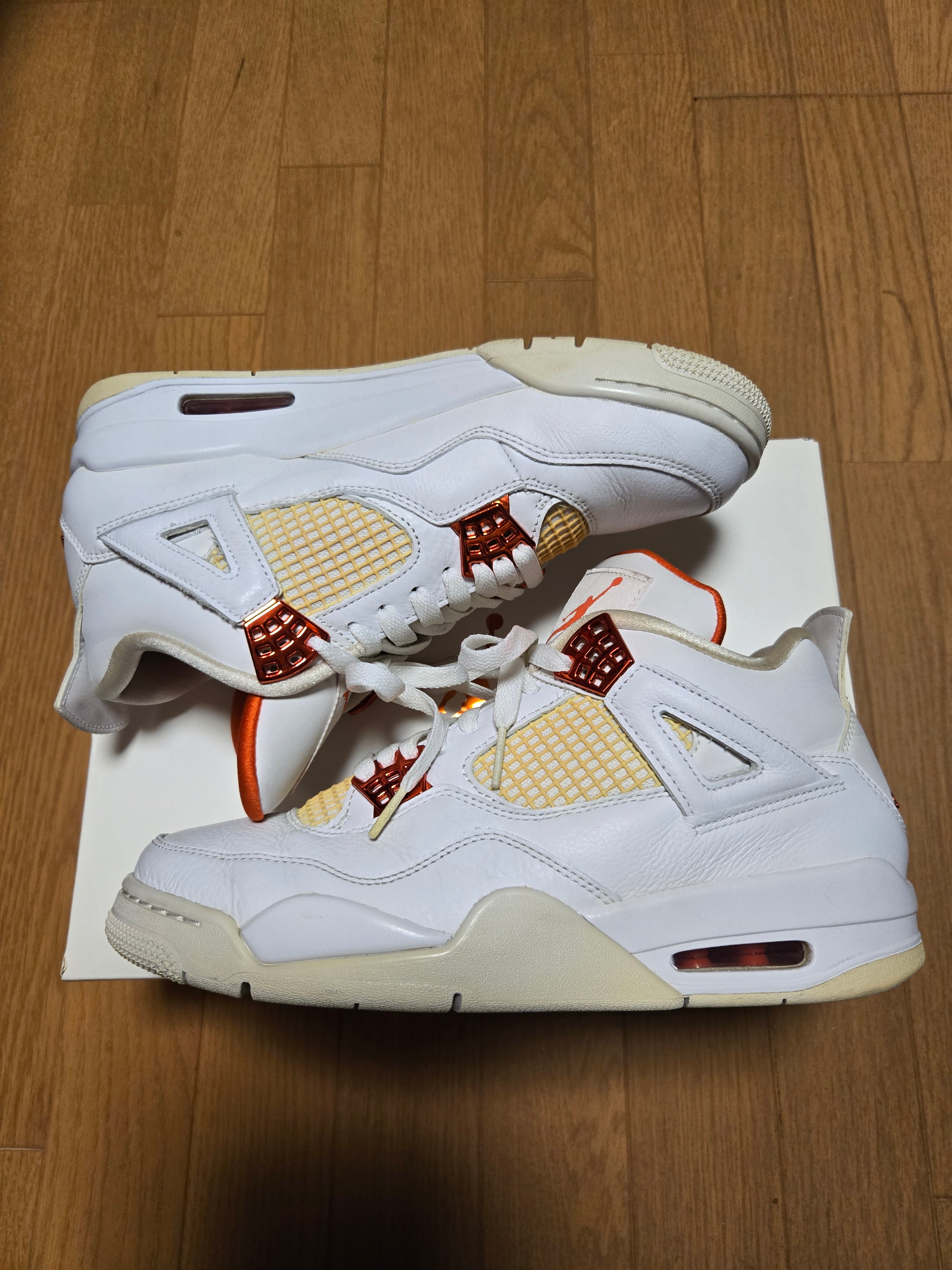Nike Air Jordan 4 Retro "White/Team Orange"