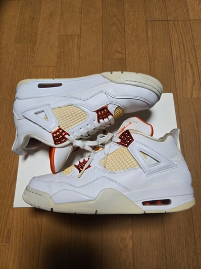 Nike Air Jordan 4 Retro "White/Team Orange"