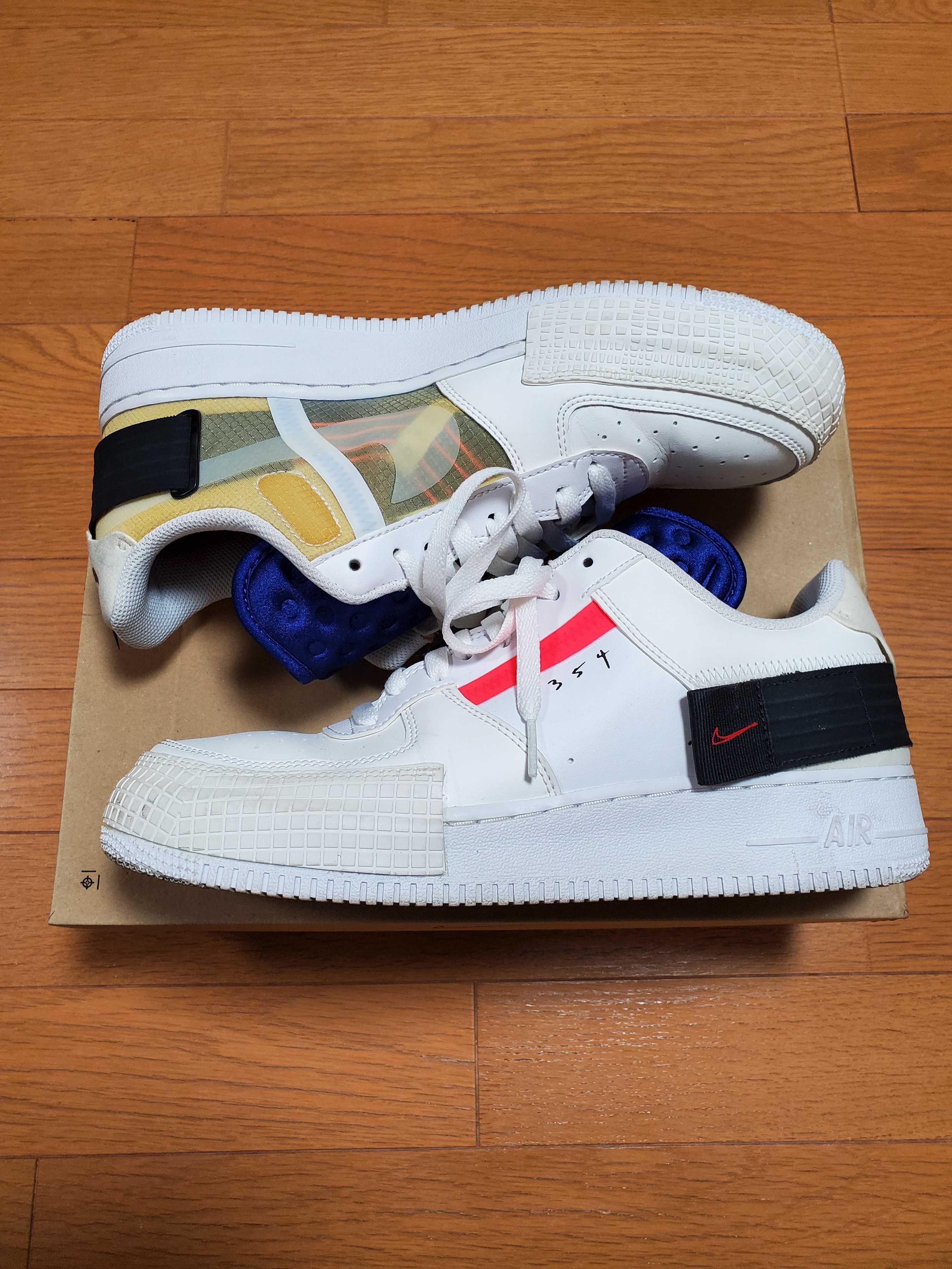 Nike Air Force 1 Low Type "Summit White/Red Orbit/White/Black"