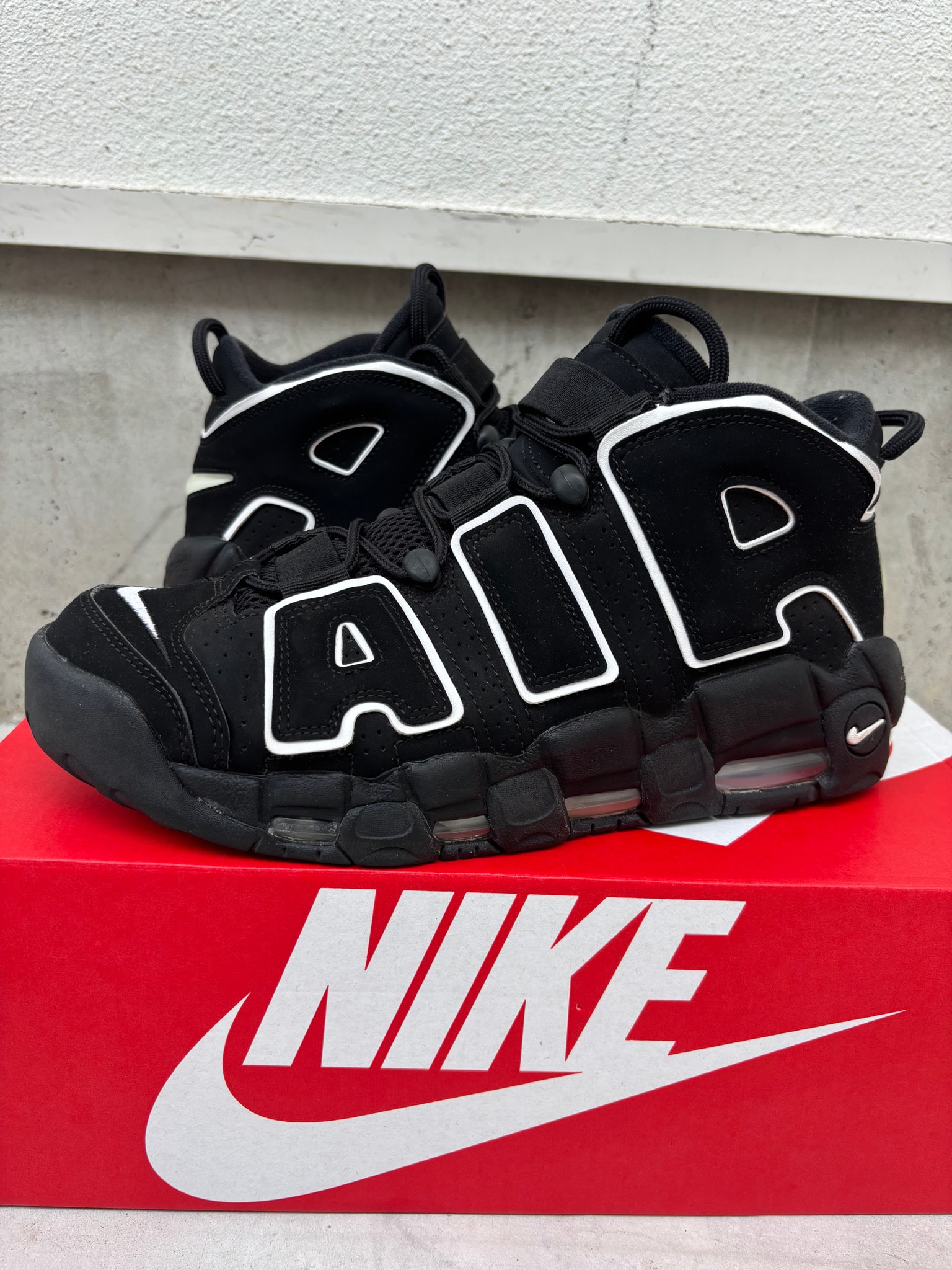 Nike Air More Uptempo "Black/White"(2020)