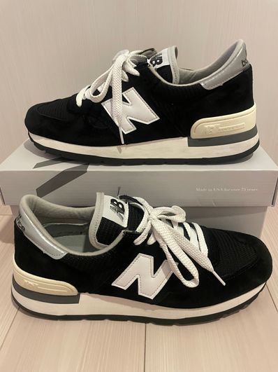 New Balance Made in USA 990 "Black with White"