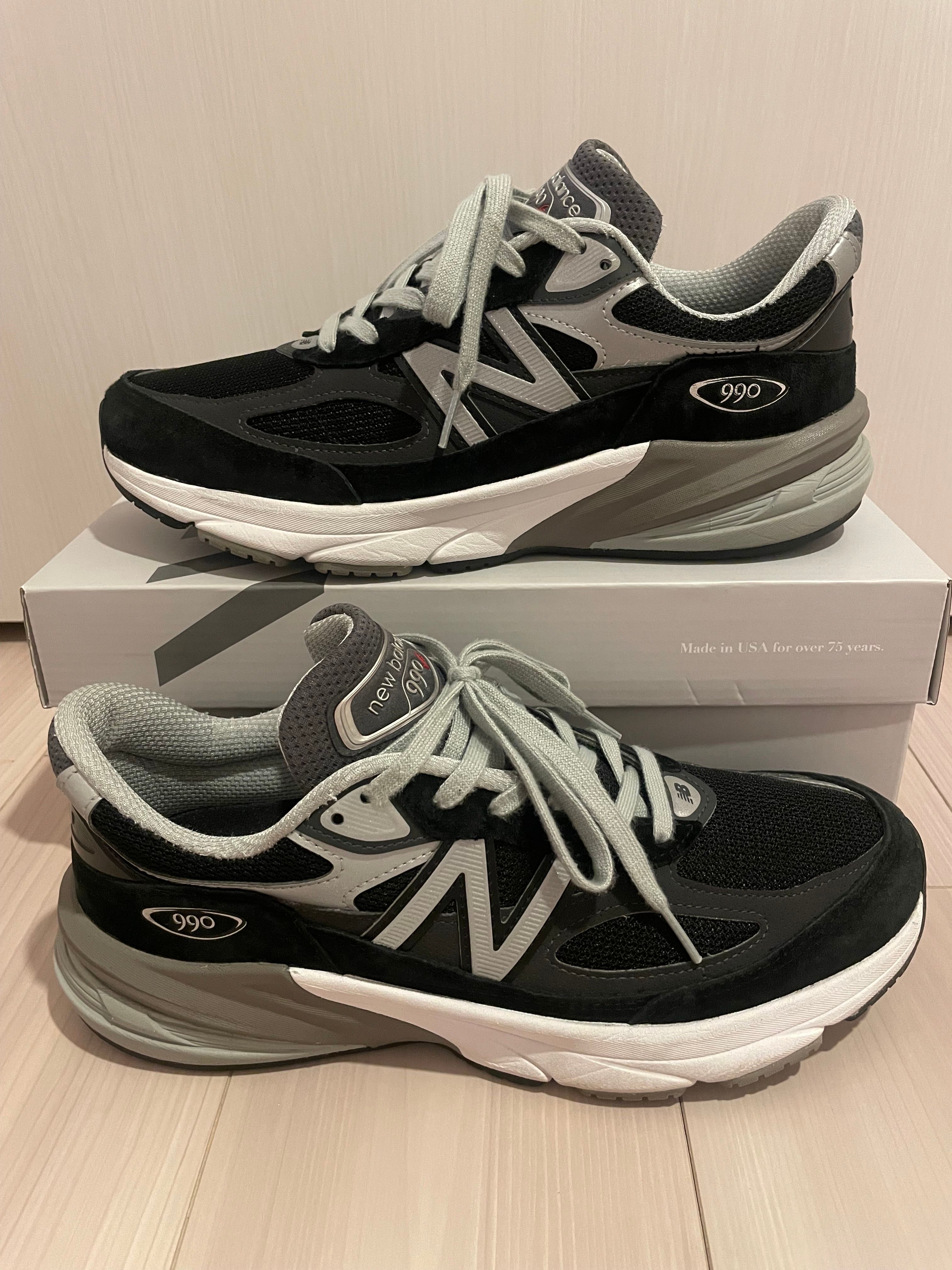New Balance 990V6 "Black" (Heel NB Logo)