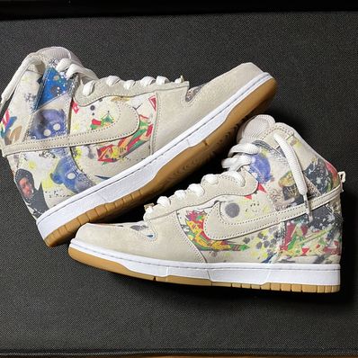 Supreme × Nike SB Dunk High "Rammellzee"