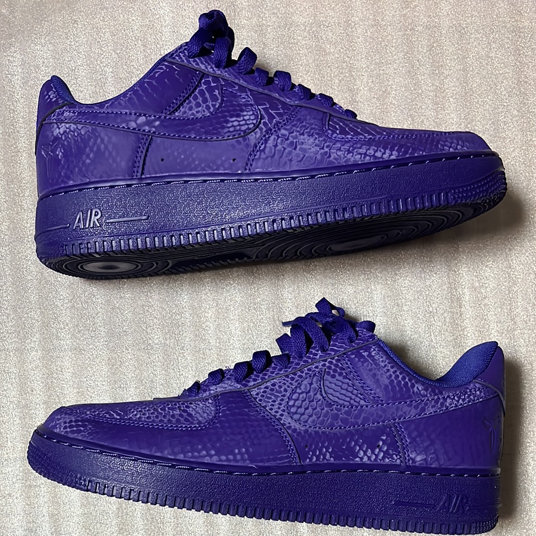 Kobe Bryant × Nike Air Force 1 Low "Court Purple"