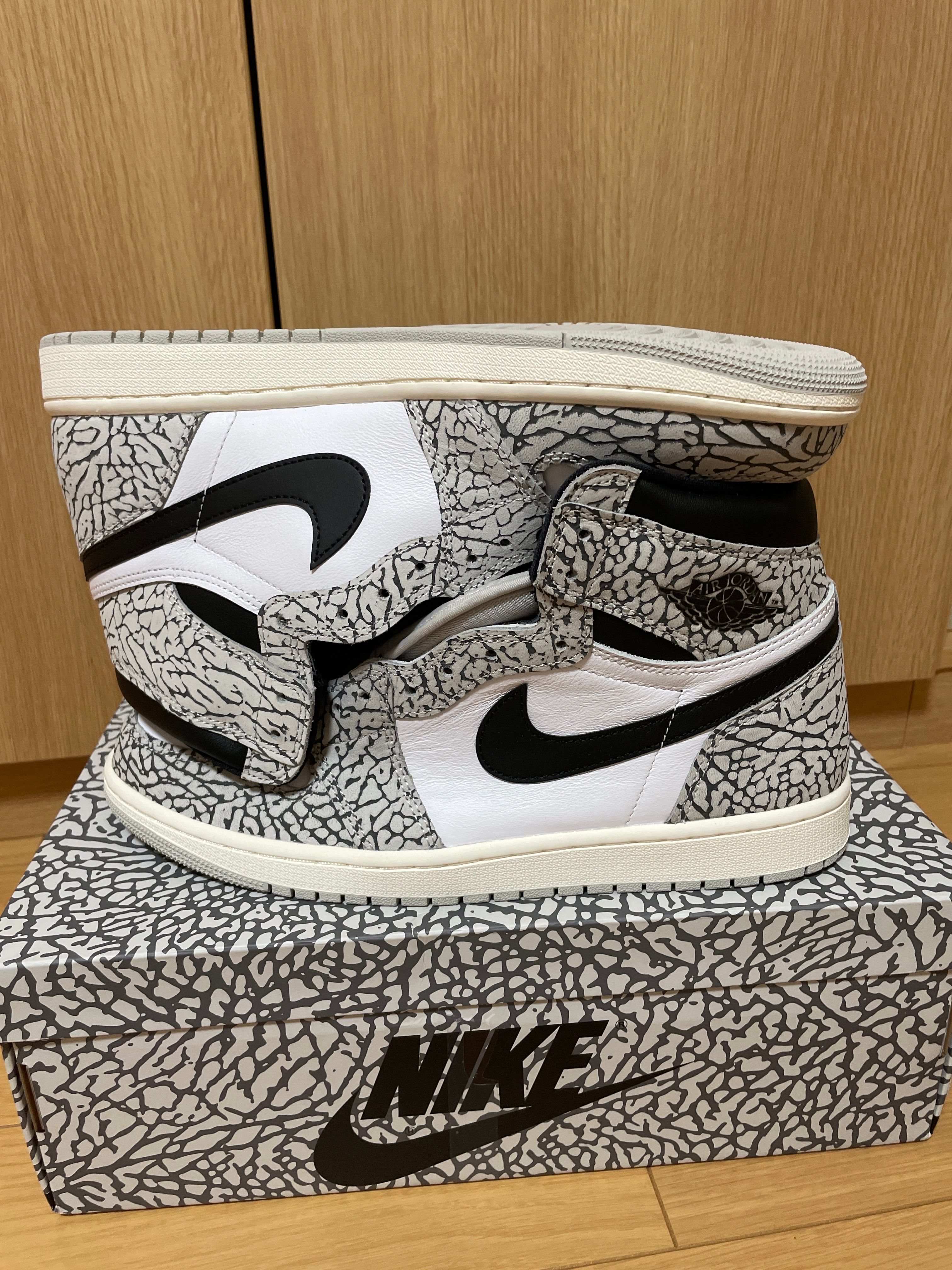 Nike Air Jordan 1 High OG "White Cement/Safari"