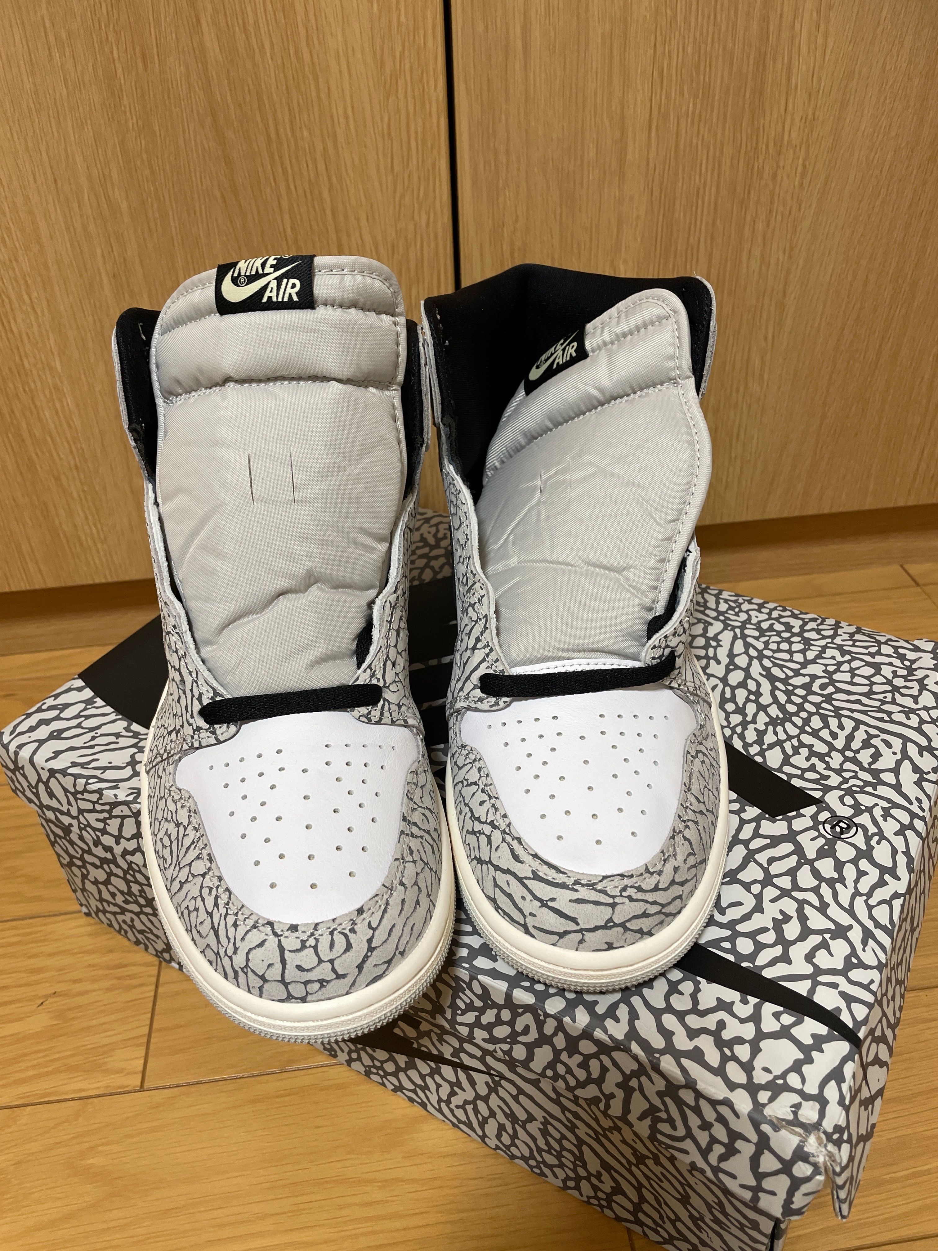 Nike Air Jordan 1 High OG "White Cement/Safari"