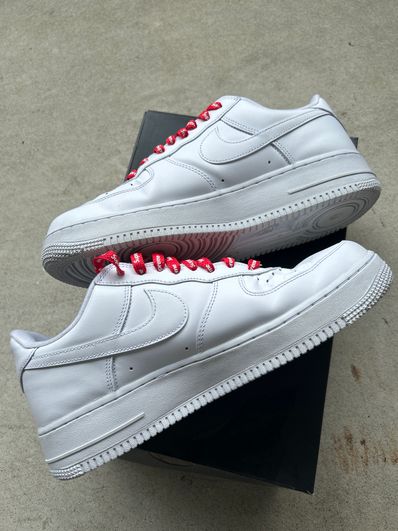 Supreme × Nike Air Force 1 Low "White"