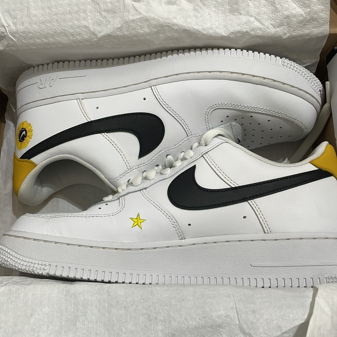 Nike Air Force 1 Low '07 LV8 "White/Black/Yellow"