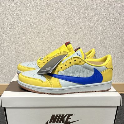 Travis Scott × Nike Women's Air Jordan 1 Retro Low OG "Canary"