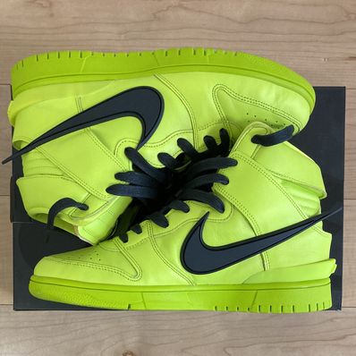 AMBUSH × NIKE DUNK HIGH "FLASH LIME"