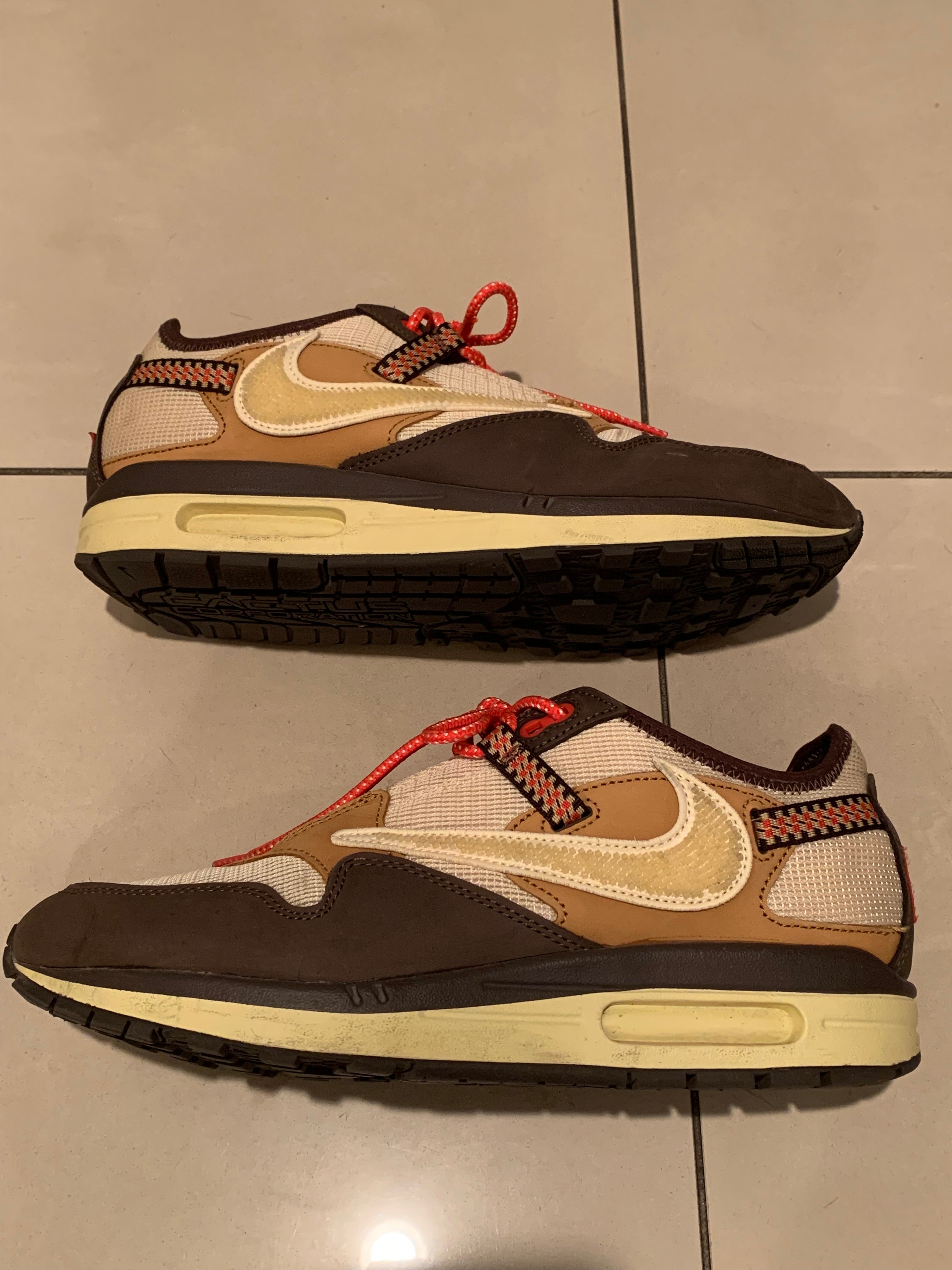 Travis Scott × Nike Air Max 1 "CACT.US Brown"