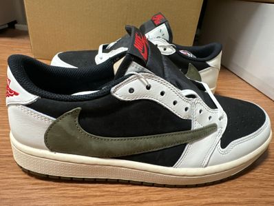 Travis Scott × Nike Women's Air Jordan 1 Low OG "Medium Olive"