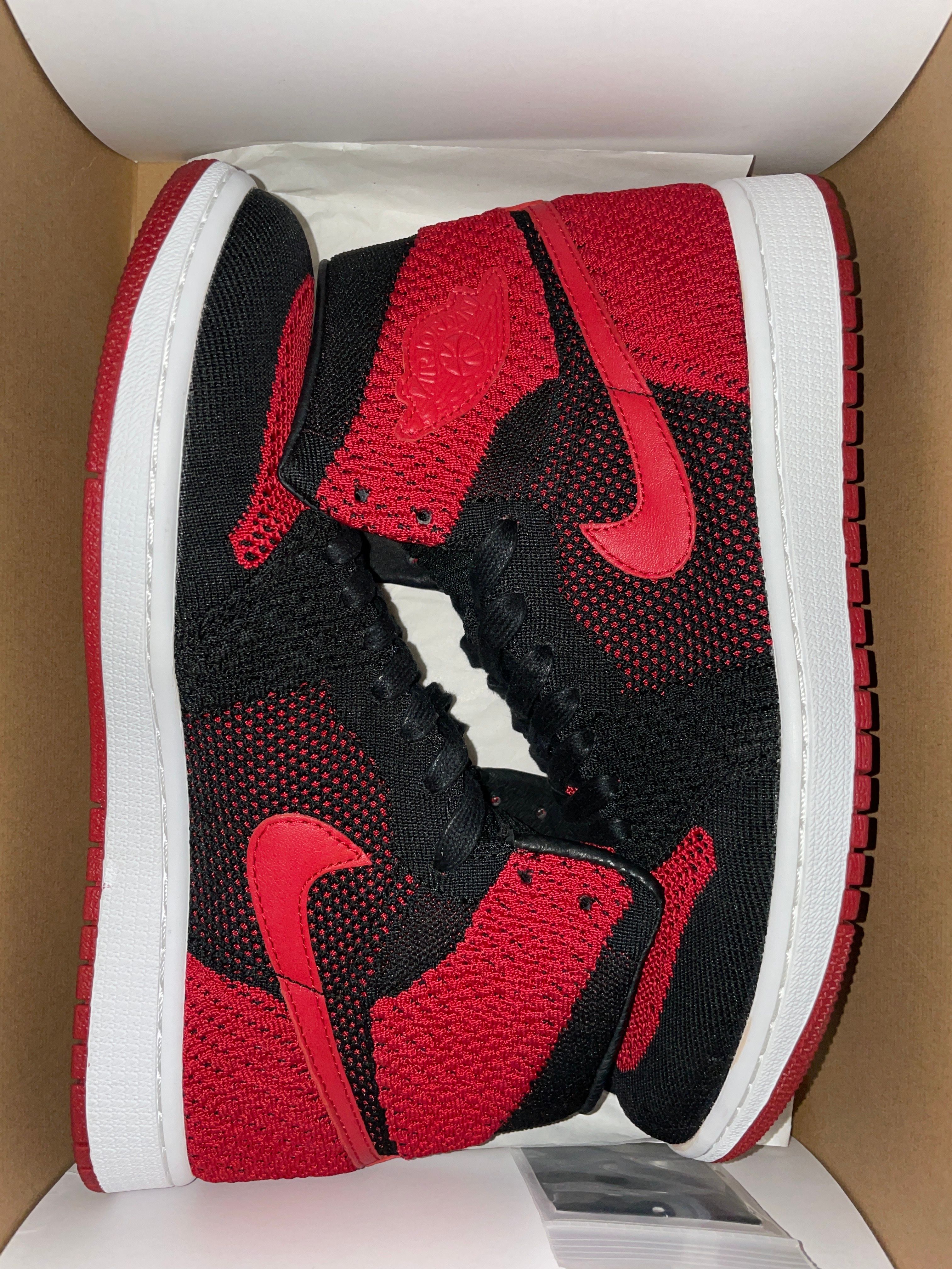 Nike Air Jordan 1 Retro High Flyknit "Bred"