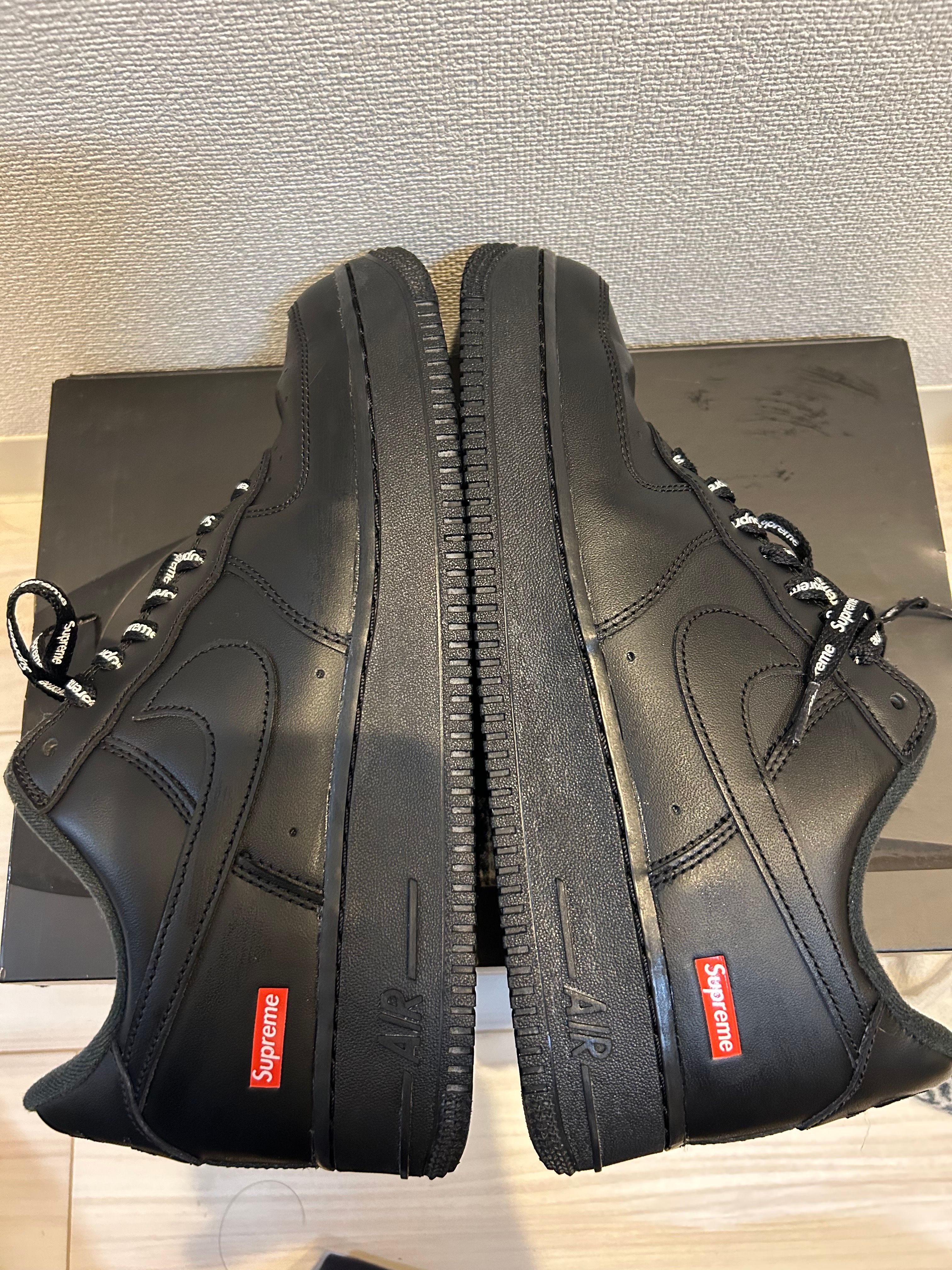Supreme × Nike Air Force 1 Low "Black"