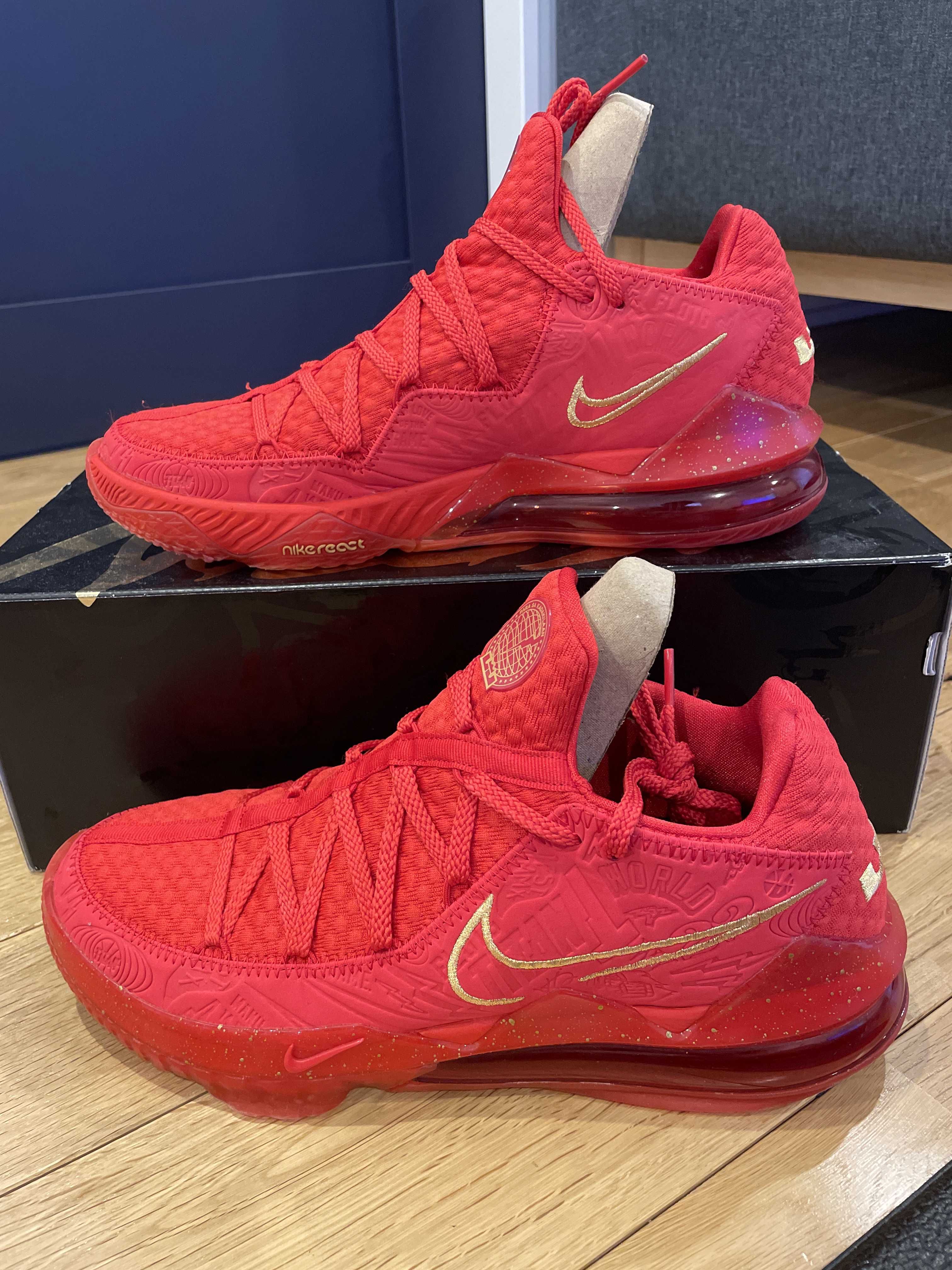 Titan × Nike LeBron 17 Low "Agimat Red"
