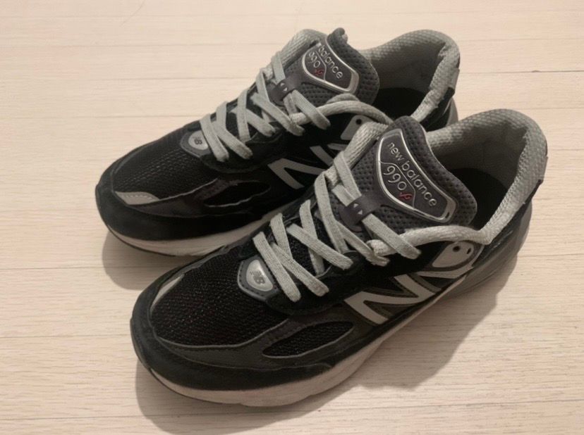 New Balance Women's 990V6 "Black" (Heel NB Logo)